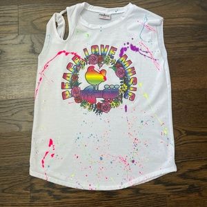 NWOT Firehouse sleeveless tee Juniors OS